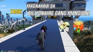 NAGNAKAW KAMI SA BILLIONAIRE GANG MANSION (SOBRANG DAMING JEWELRY AT PERA!) | GTA 5 RP