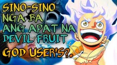 SINO-SINO NGA BA ANG APAT NA DEVIL FRUIT GOD USER'S? | #ONEPIECE