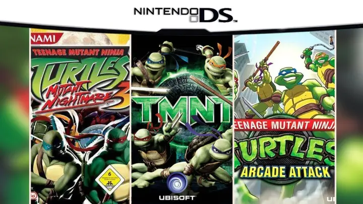 Teenage Mutant Ninja Turtles Games for DS