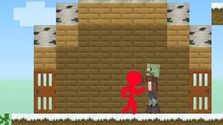 Stickman vs Zombie Craft War : Stickman VS Zombies