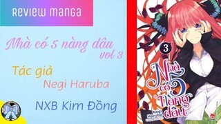 Review manga #18: Review Nhà có 5 nàng dâu vol 3 - NXB Kim Đồng
