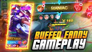 NEW UPDATE!! BUFFED FANNY GAMEPLAY!! | MLBB