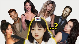 Korean Teens Guess the Nationality of Celebrities from Latin America!!