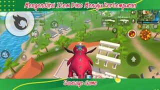 Sausage Game mengendarai Item Dino Menuju Pertempuran!