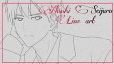 Akashi Seijuro = Rakuzan School 🎒📚 Line art