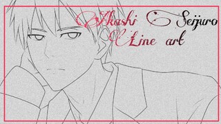 Akashi Seijuro = Rakuzan School 🎒📚 Line art
