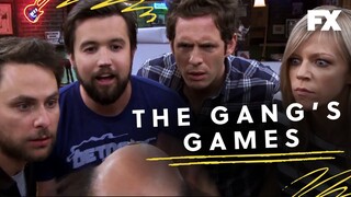 It's Always Sunny In Philadelphia | The Gang’s Games - Mashup | FXX