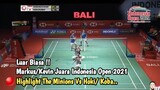 🔴 Marcus Gideon/Kevin Sanjaya Vs Takuro Hoki/Kobayashi Indonesia Open 2021 Final Badminton