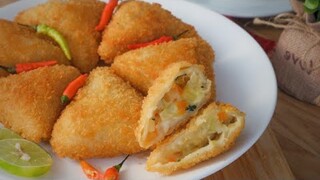 RISOLES RAGOUT AYAM | RESEP GORENGAN RISOLES IS RAGOUT AYAM