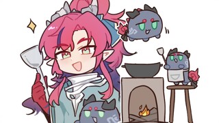【Interactive Handwriting】Come and help Yu Paopao cook!