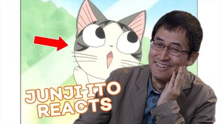 Junji Ito Reacts to Anime Cats | React