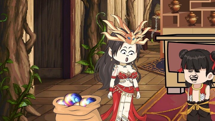 Episode 34: Medusa leads her tribe to move bricks, and Nezha enters the pit to open the jar!