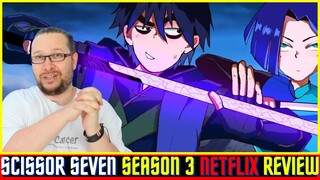 Scissor Seven Season 3 Netflix Anime Series Review - (End Credits Explained) Killer 7  刺客伍六七