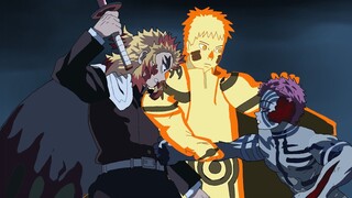 If naruto was in demon slayer | Naruto saves rengoku