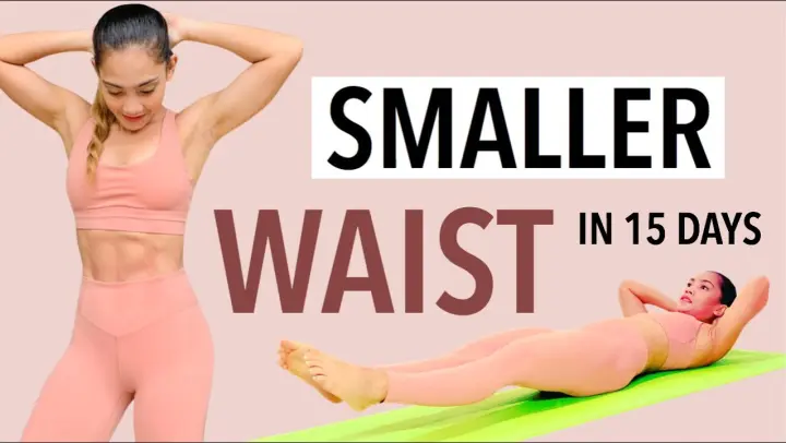 SMALLER WAIST | 15 DAYS CHALLENGE | GET SMALL WAIST WORKOUT AT HOME | HOW TO MAKE YOUR WAIST SMALLER