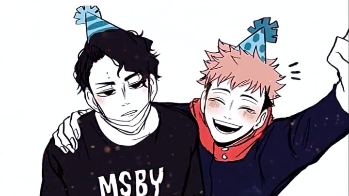 [Volleyball Boy x Jujutsu Kaisen / Twitter Transfer] 0320 Saku Hayashimi x Knotta Yurensheng Ga