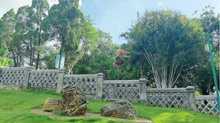 Sudut Pandang Pertama dari Pemain Parkour