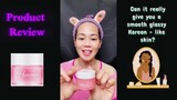KOREAN GLASS SKIN LOOK | Pore base gel Review | HUNMUI