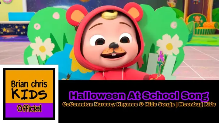 Halloween At School Song | CoComelon Nursery Rhymes & Kids Songs | Moonbug Kids