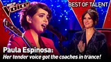 Teenage finalist's gorgeously soft voice enchants the Coaches on The Voice
