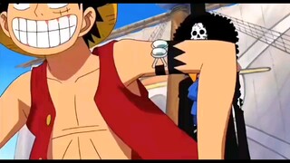 Pertama kalinya Brook Diterima oleh Luffy Sebagai Anggota Topi Jerami