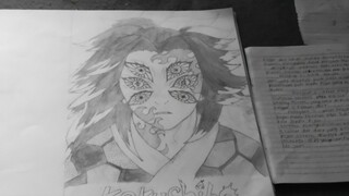 Tenang ini Anya sebuah gambar Kokushibo 🌙