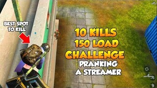 10 KILLS 150 LOAD! PRANKING STREAMER (ROS TAGALOG)