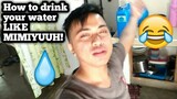 How to drink water