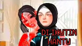 di ikutin hantu || cerita hantu versi zepeto