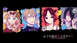 Kaguya Sama: Love is War - All Opening Songs Full (S1, S2, S3, Movie)