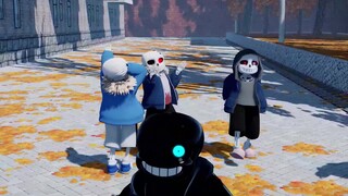 [Undertale AU] "Die Young" The leader of the evil bone group is very happy today [MMD]