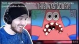 THIS WAS GOOFY! - Reacting to YTP Spongebob and Patricks questionable desires