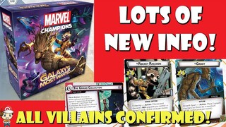 LOTS of New Info on Galaxy's Most Wanted - Big Marvel Champions Guardians of the Galaxy Expansion!