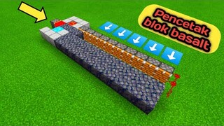 Cara Membuat Mesin Pencetak Blok Basalt di Minecraft