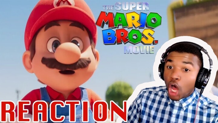 SUPER MARIO BROS MOVIE CLIP REACTION!! "Mushroom Kingdom" Trailer