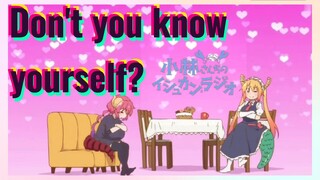 Don't you know yourself?
