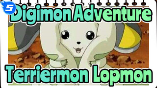 [Digimon Adventure] Terriermon&Lopmon's Cute Daily Life Cut_A5