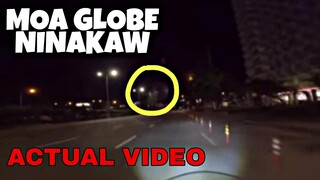 MOA GLOBE NINAKAW ACTUAL VIDEO | SM MALL OF ASIA