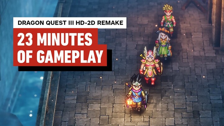 Dragon Quest 3 HD-2D Remake - 20 Minutes of Gameplay