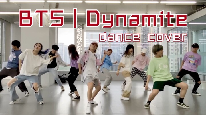 【ONeeCrew】防弹少年团BTS回归曲Dynamite超欢乐练习室翻跳