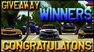 GIVEAWAY WINNERS!!! | Car Parking Multiplayer | New Update | zeti