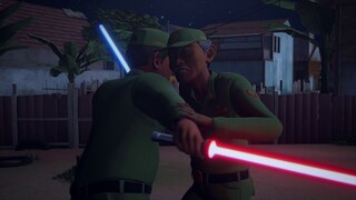 EPISODE TERBARU Adit & Sopo Jarwo | Melawan Maling Dengan Light Saber