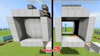 How to make 4×4 door in Minecraft (Easy)