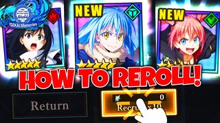 SLIME: Isekai Memories Reroll Guide: 5 minutes for 100+ Recruits! (Fast Method)