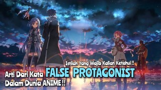 Pengertian FALSE PROTAGONIST ANIME | Istilah Yang Wajib Kalian Ketahui