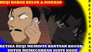 Ketika Heiji Meminta Bantuan Kogoro untuk memecahkan kode -Misteri penculikan heiji dan kazuha-