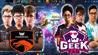 TNC Predator VS GeeK FaM - GAME 2 NEW ROSTER MATCH