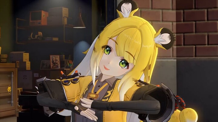 [Ray Rendering Imitasi Absolute Zone Zero] Ju Fufu - Pekerja oatmeal yang baru direkrut, apakah dia 