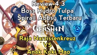 TEST RUN SPIRAL ABBSY 4.3! LANTAI 12 CHAMBER 3, HYDRO TULPA VS PARTY XIANLING IMPEK |Genshin Impact|