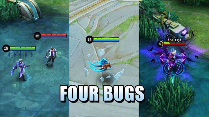 HIDING GUSION, ATLAS CAMERA AND ARGUS HEAL - MOBILE LEGENDS BUGS